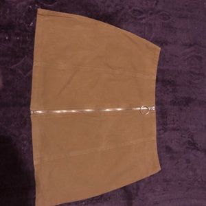 Brown skirt! Gently worn!